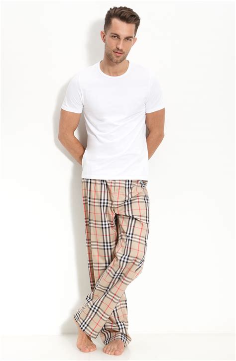 burberry pajamas men